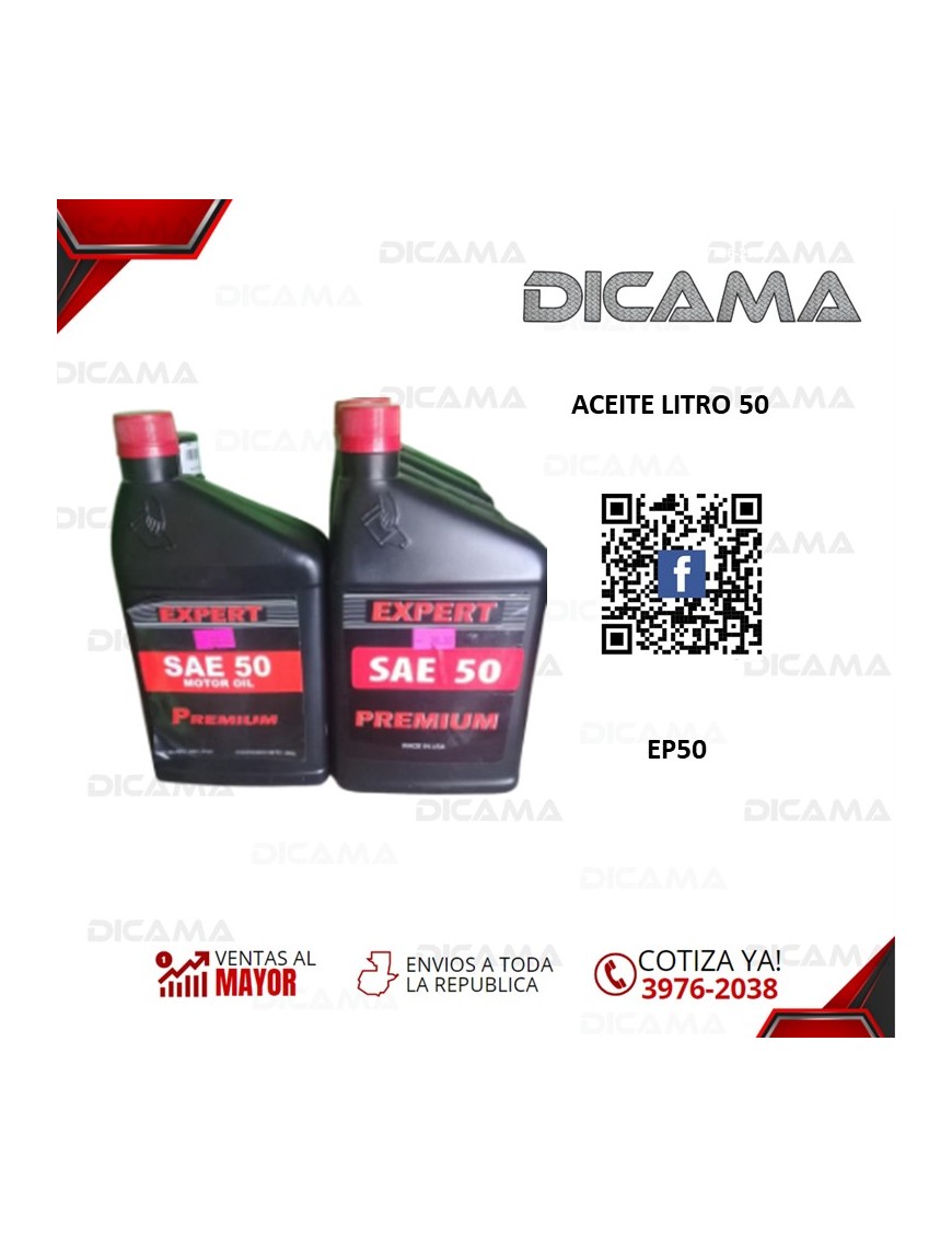 ACEITE LITRO 50 EXPERT EP50