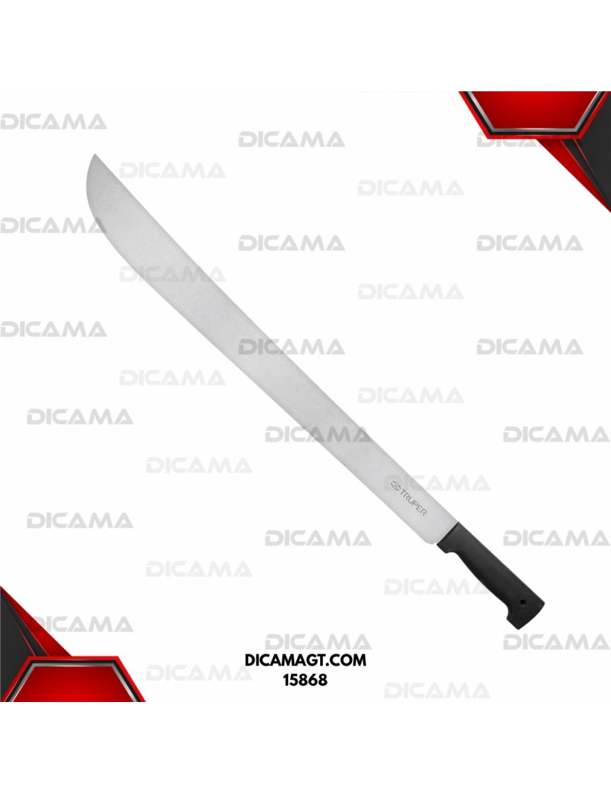 MACHETE 24 ESTANDAR CACHA NEGRA INYECTADA TRUPER 15868