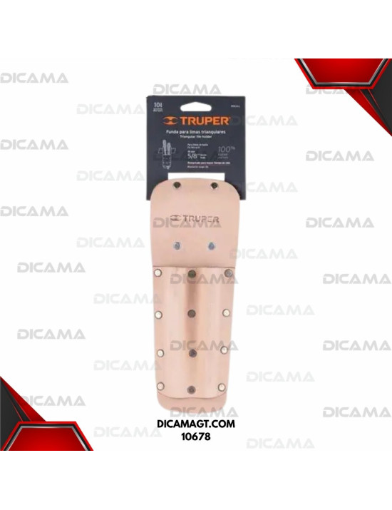 FUNDA DE CARNAZA PARA LIMA TRIANGULARES TRUPER 10678