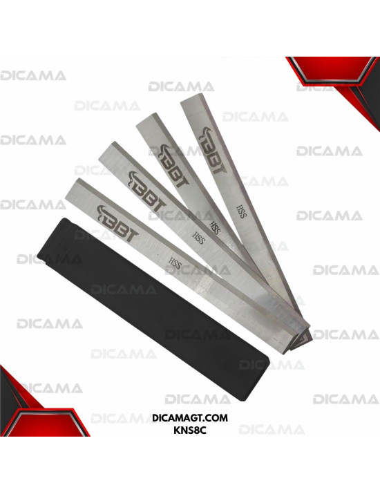 CUCHILLAS JGO 4 PZAS PARA CANTEADORA 8 BBT KNS8C