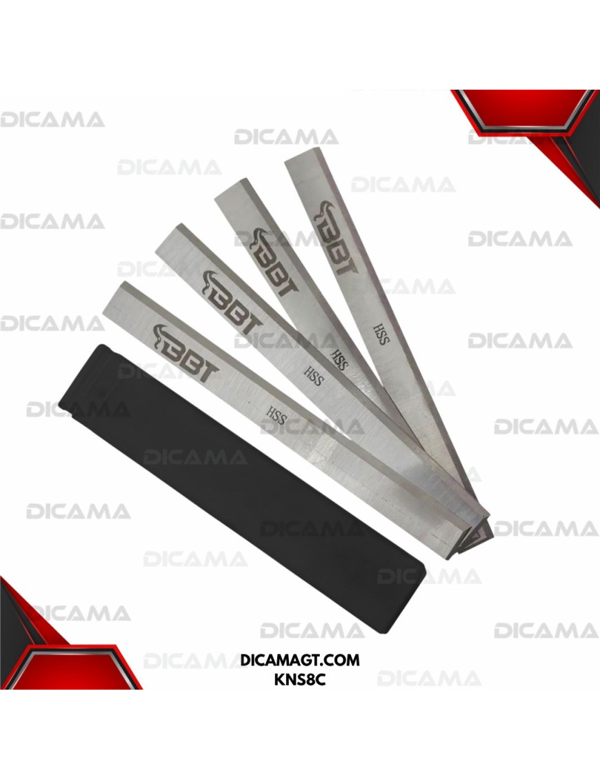CUCHILLAS JGO 4 PZAS PARA CANTEADORA 8 BBT KNS8C