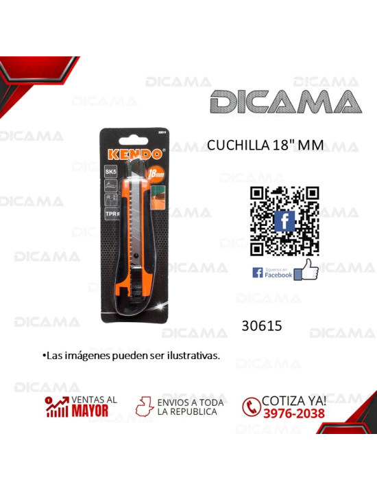 CUCHILLA 18 MM KENDO 30615