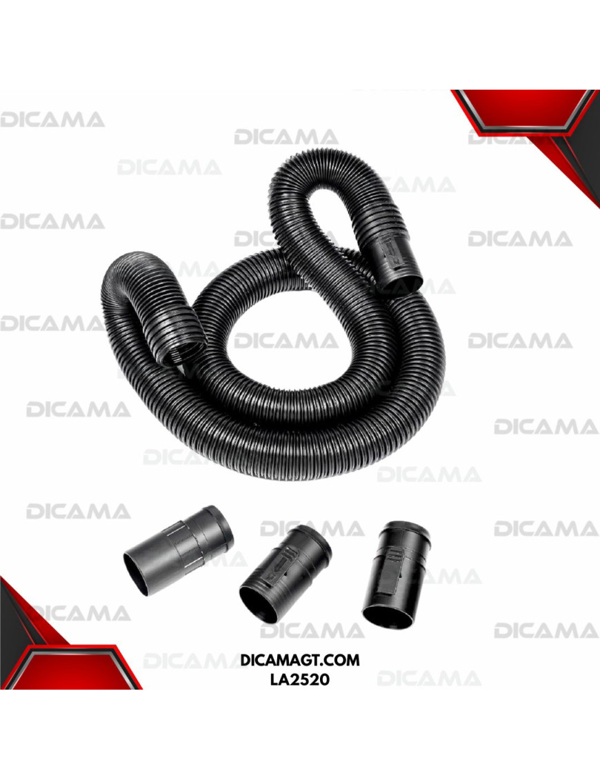 MANGUERA Y CONECTOR PARA ASPIRADORA 72897 RIDGID LA2520