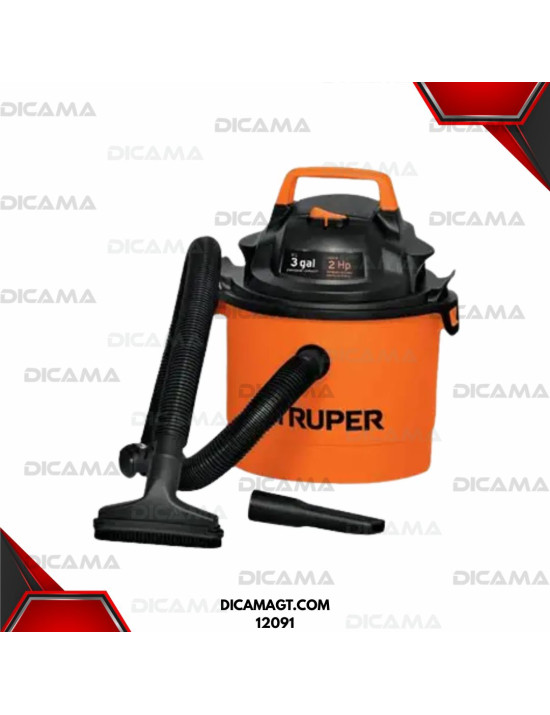 ASPIRADORA 3 GALONES 1.7HP TRUPER 12091