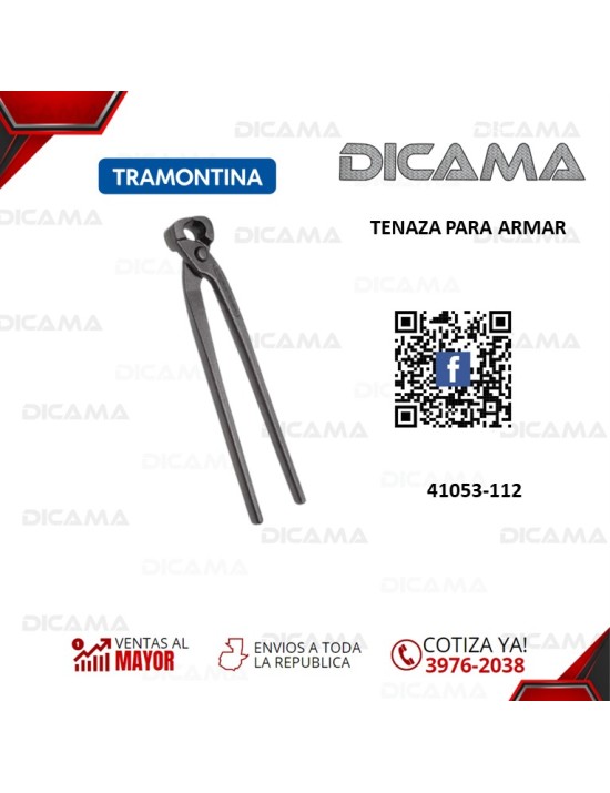 TENAZA PARA ARMAR TRAMONTINA 41053-112