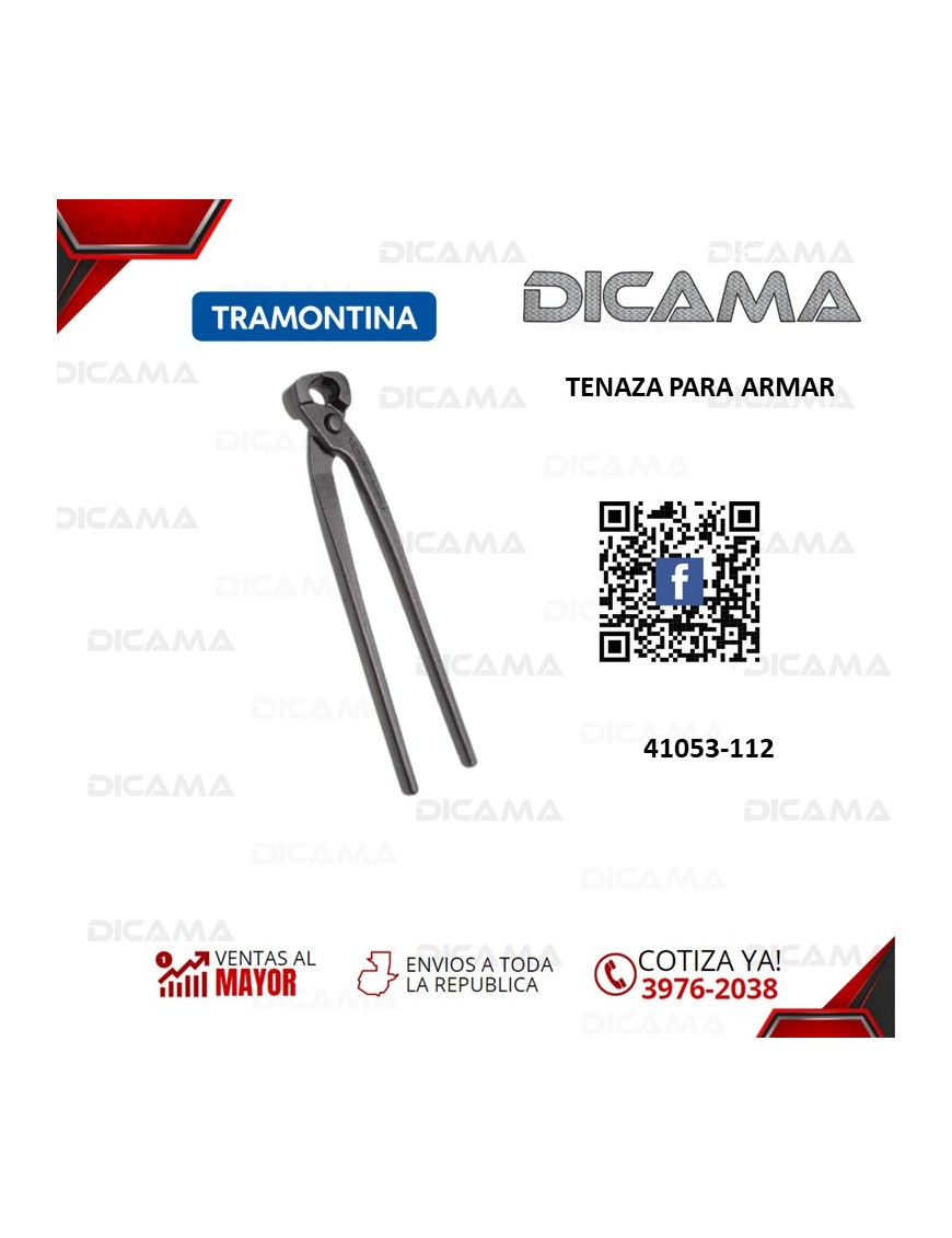 TENAZA PARA ARMAR TRAMONTINA 41053-112