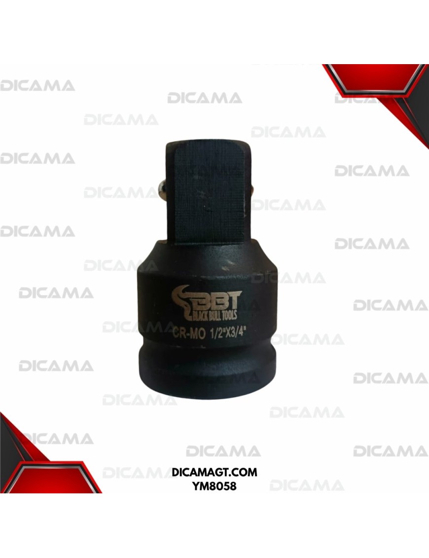 ADAPTADOR DE IMPACTO 1/2*3/4 BBT YM8058
