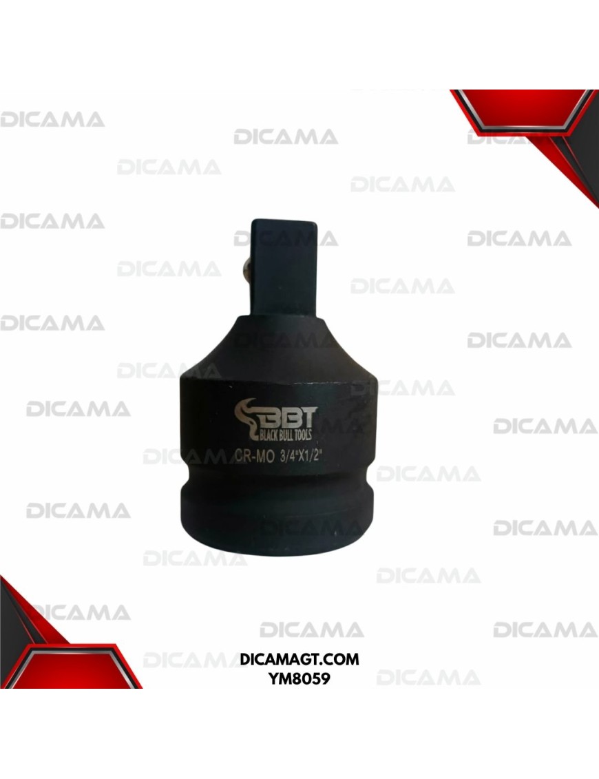 ADAPTADOR DE IMPACTO 3/4*1/2 BBT YM8059