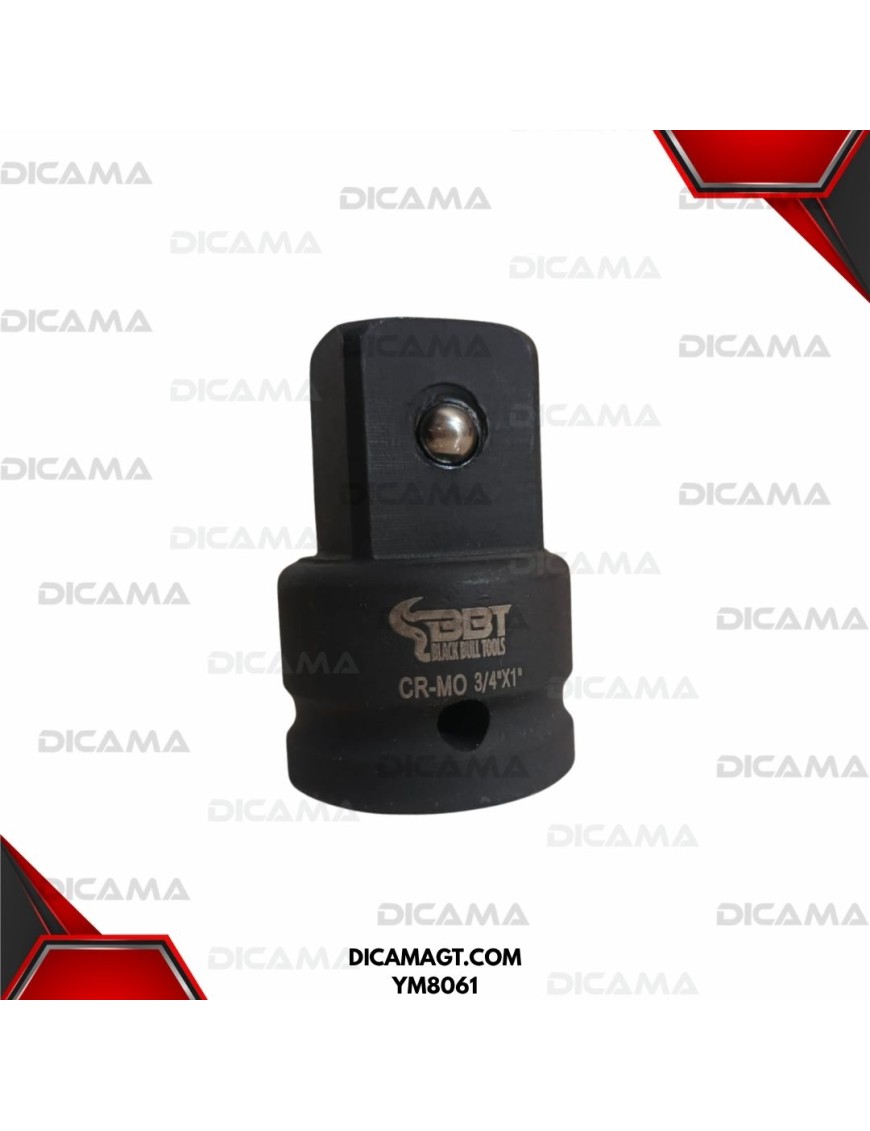 ADAPTADOR DE IMPACTO 3/4*1 BBT YM8061