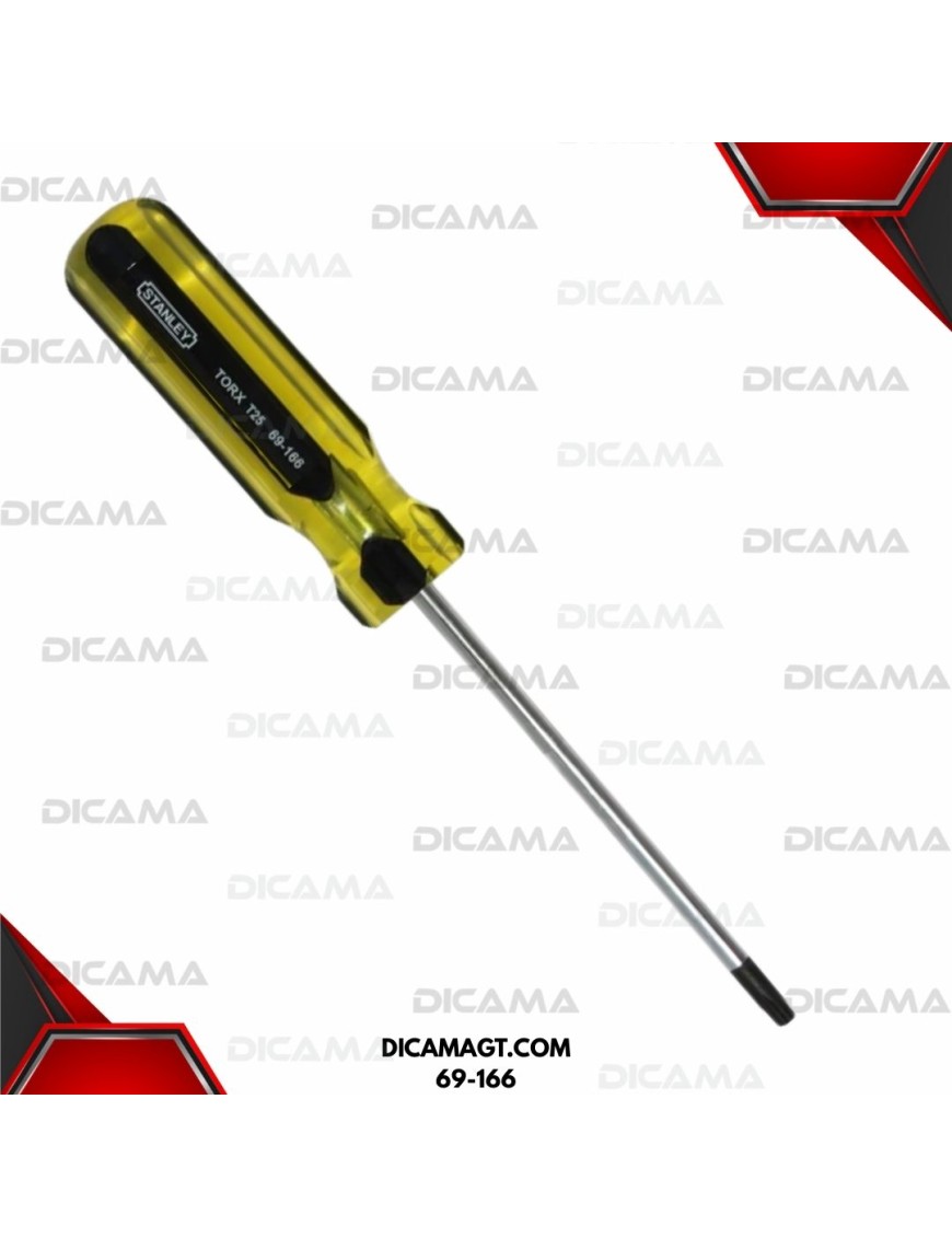 DESARMADOR TORX T-25 STANLEY 69-166