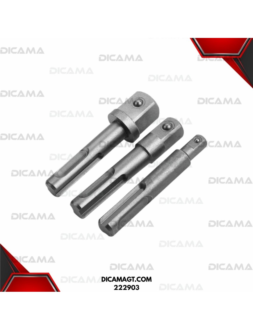 ADAPTADOR DE 3 PCS SDC-PLUS WOKIN 222903