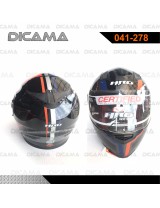 CASCO MOTORISTA L NEGRO M/AZUL SOLID HRO HRO-MX340-SOLID_NMAZL