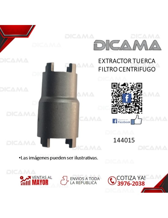 EXTRACTOR TUERCA FILTRO CENTRIFUGO