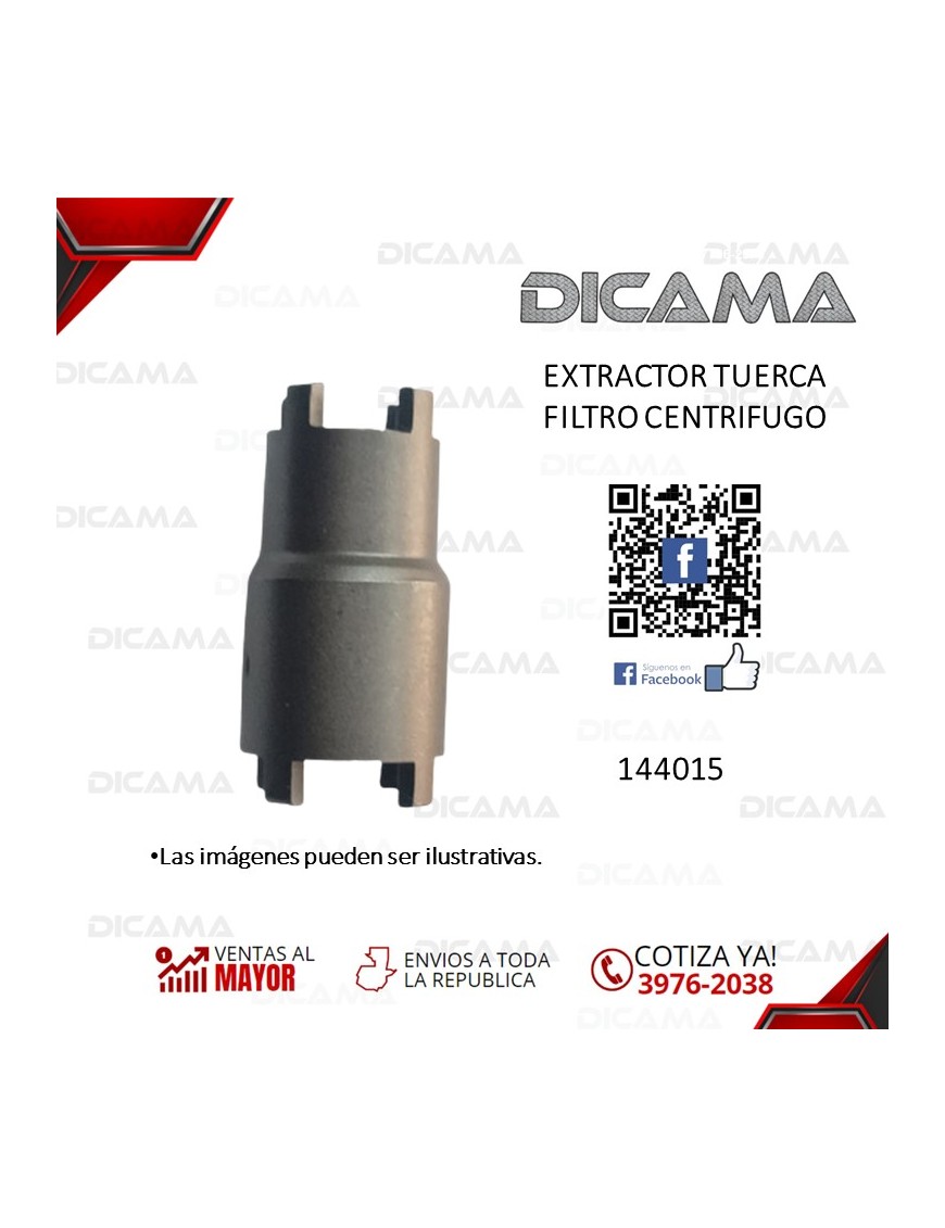 EXTRACTOR TUERCA FILTRO CENTRIFUGO