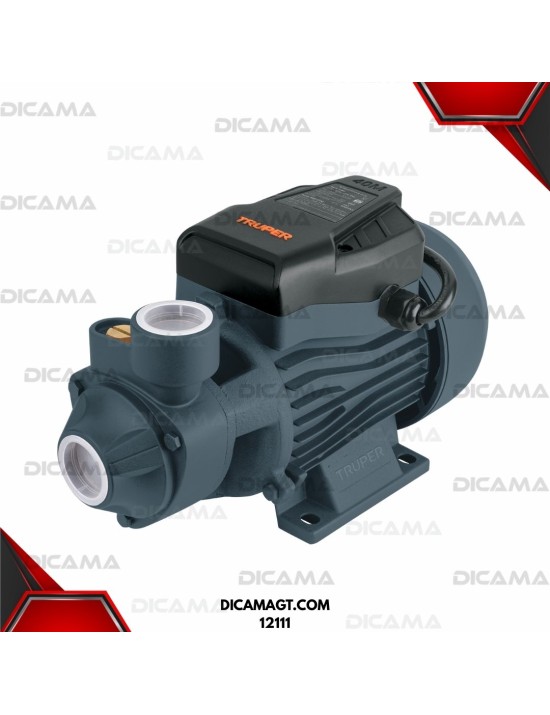 BOMBA DE AGUA 0.50 HP PERIFERICA 40LTS TRUPER 12111