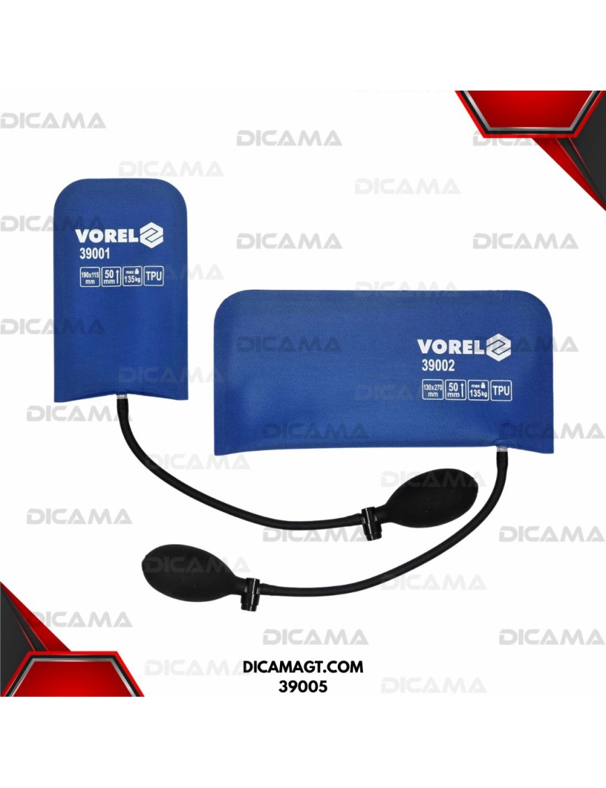 BOLSAS DE AIRE PARA CERRAJEROS 2 PZAS VOREL 39005