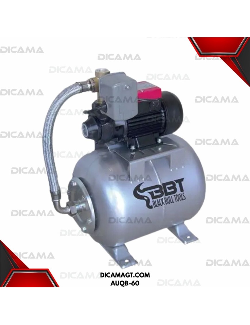 BOMBA DE AGUA 0.50 HP HIDRONEUMATICA TANQUE 19LTOS BBT AUQB-60