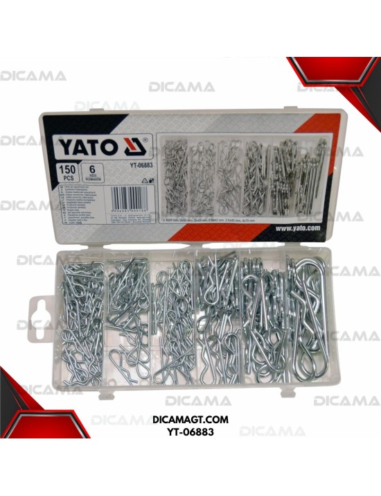 SEGURO SPRING 150 PCS SET MIX YATO YT-06883