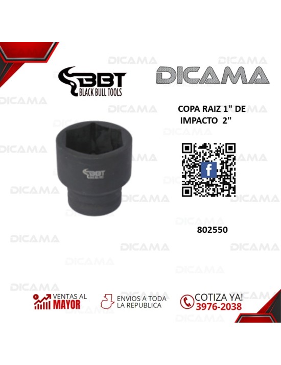 COPA RAIZ 1"   2" DE IMPACTO