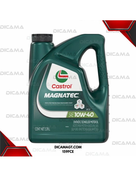 ACEITE GALON 10W40 MAGNATEC API-SM CASTROL 159FCE