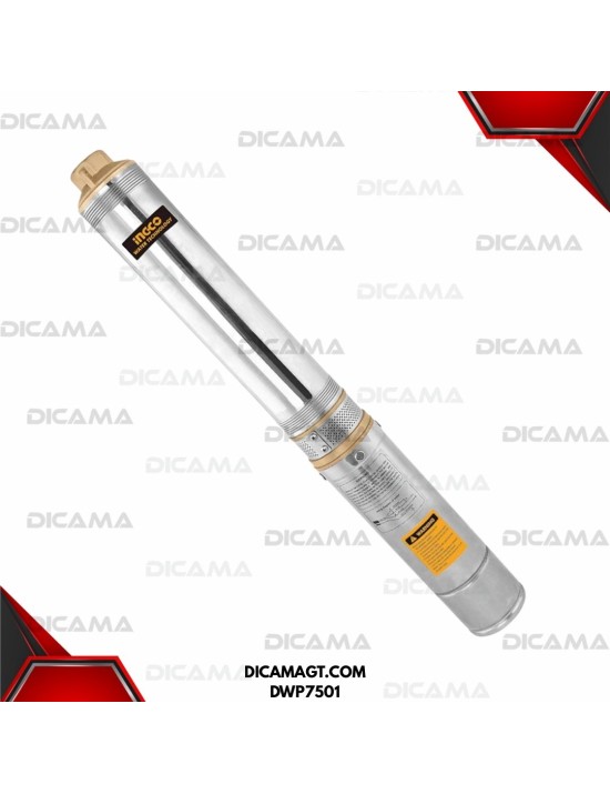 BOMBA DE AGUA 1HP SUMERGIBLE 220VOLTS 50HZ CAJA DE CONTROL INGCO DWP7501
