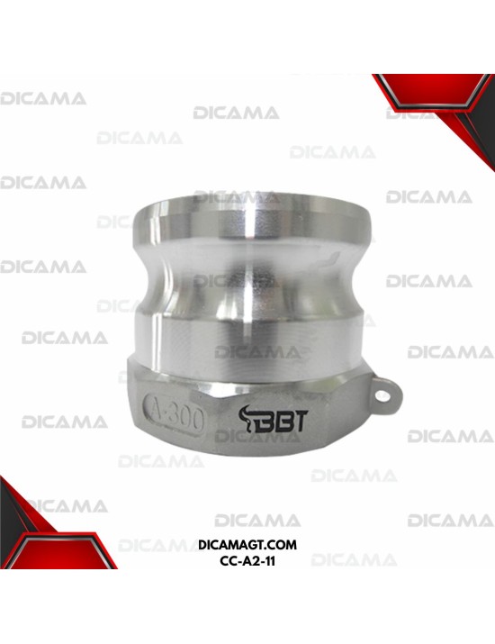 ACOPLE DE ALUMINIO DE 2 11 HILOS BBT CC-A2-11
