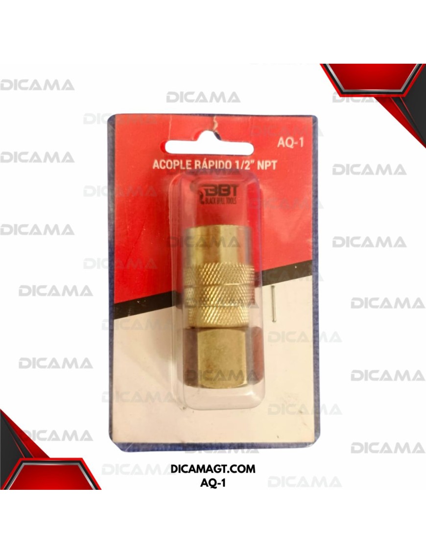 ACOPLE RAPIDO 1/2 NPT BBT AQ-1