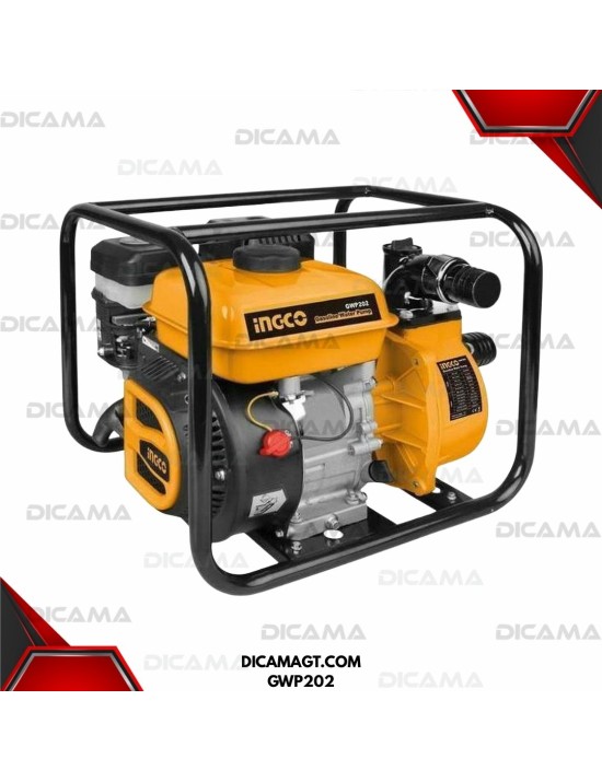 BOMBA DE AGUA 2 GASOLINA 7 HP, 550L/MIN INGCO GWP202
