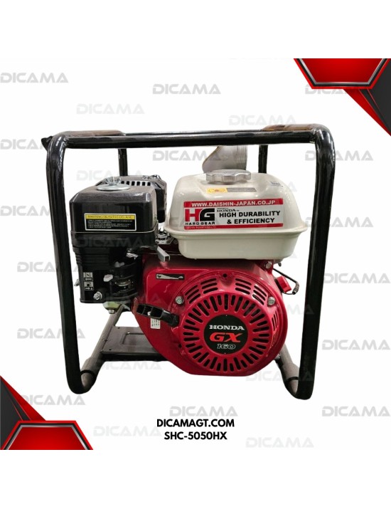 BOMBA DE AGUA 2*  GASOLINA ALTA PRESION DAISHIN SHC-5050HX