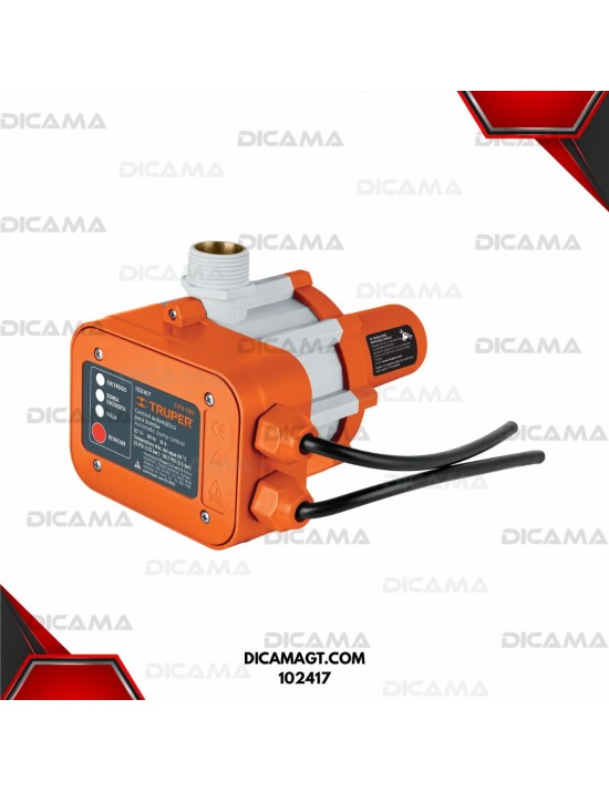 CONTROL AUTOMATICO DE PRESION DE BOMBAS PARA AGUA TRUPER 102417