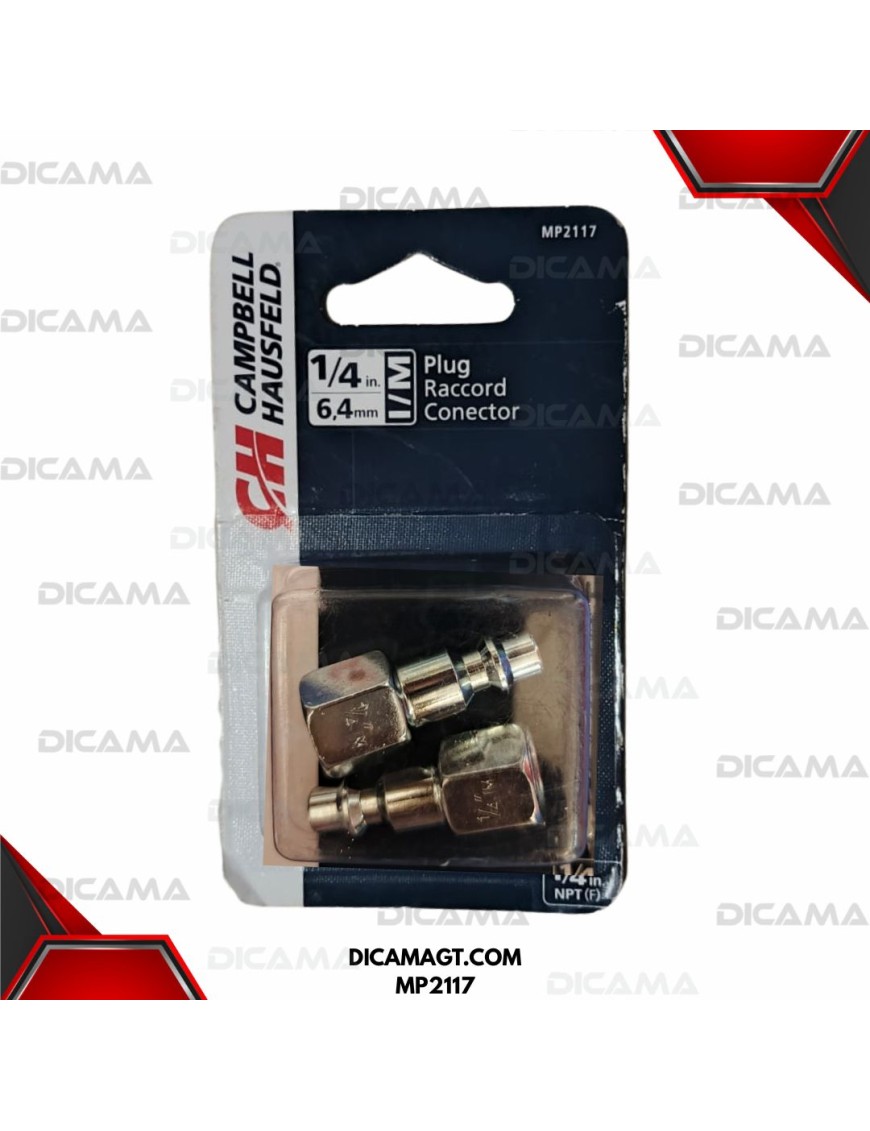 ACOPLES HEMBRA PARA COMPRESOR CAMPBELL HAUSFELD MP2117