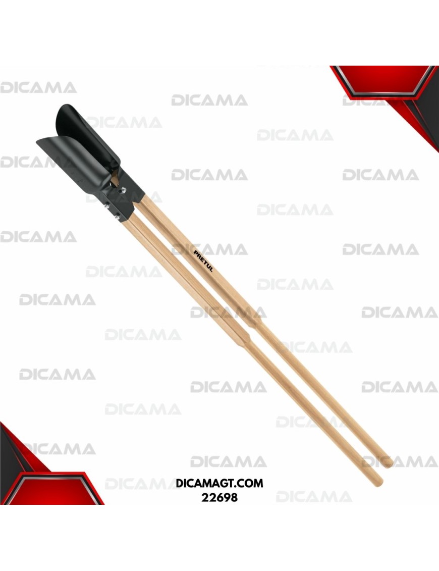 CAVADOR MANGO DE MADERA 45 PRETUL 22698
