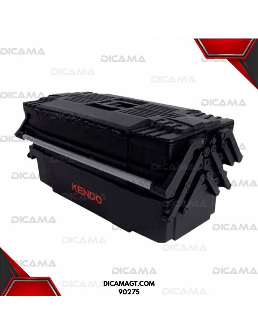 CAJA HERRAMIENTA PLASTICA 5 COMPARTIMIENTOS KENDO 90275