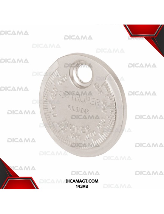 CALIBRADOR CANDELAS REDONDO TRUPER 14398