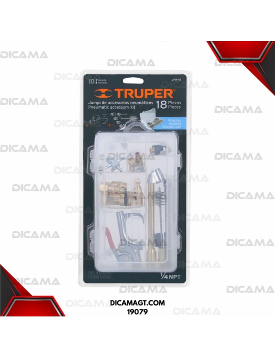 JGO 18 ACCESORIOS NEUMATICOS MECANICO TRUPER 19079