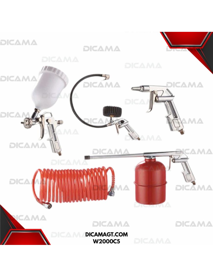 KIT DE ACCESORIOS DE AIRE 5PZAS BBT W2000C5