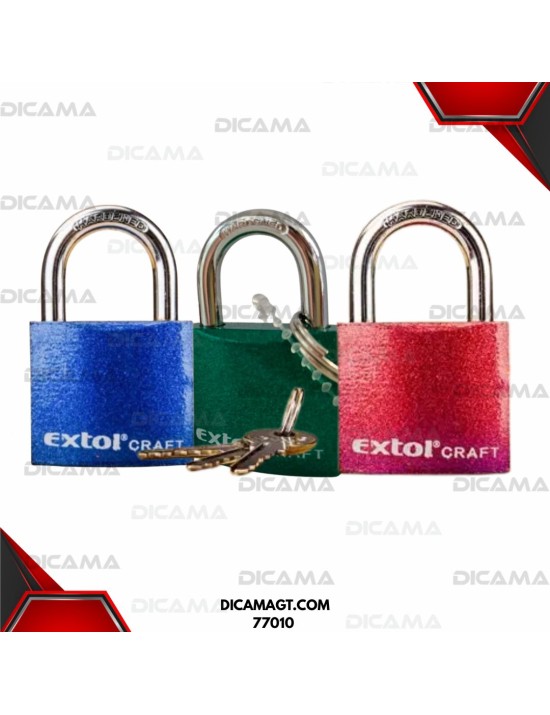 CANDADO 32 MM EC EXTOL 77010