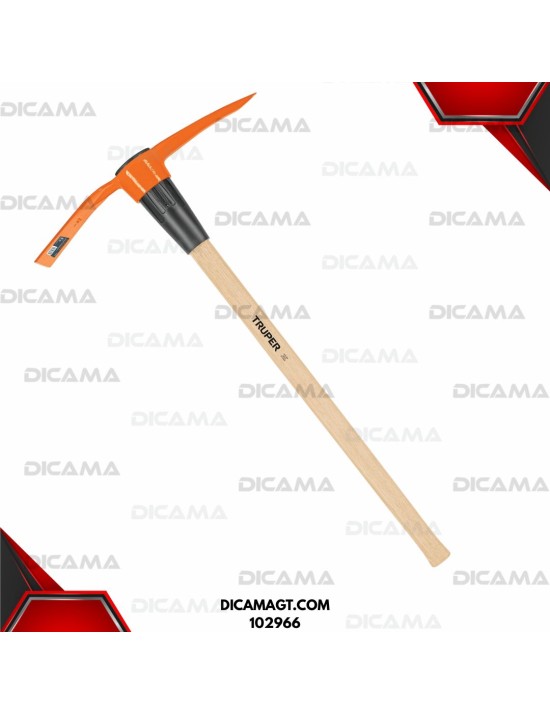 PIOCHA 5 LBS CON MANGO DE MADERA 36 PULGADAS TRUPER 102966