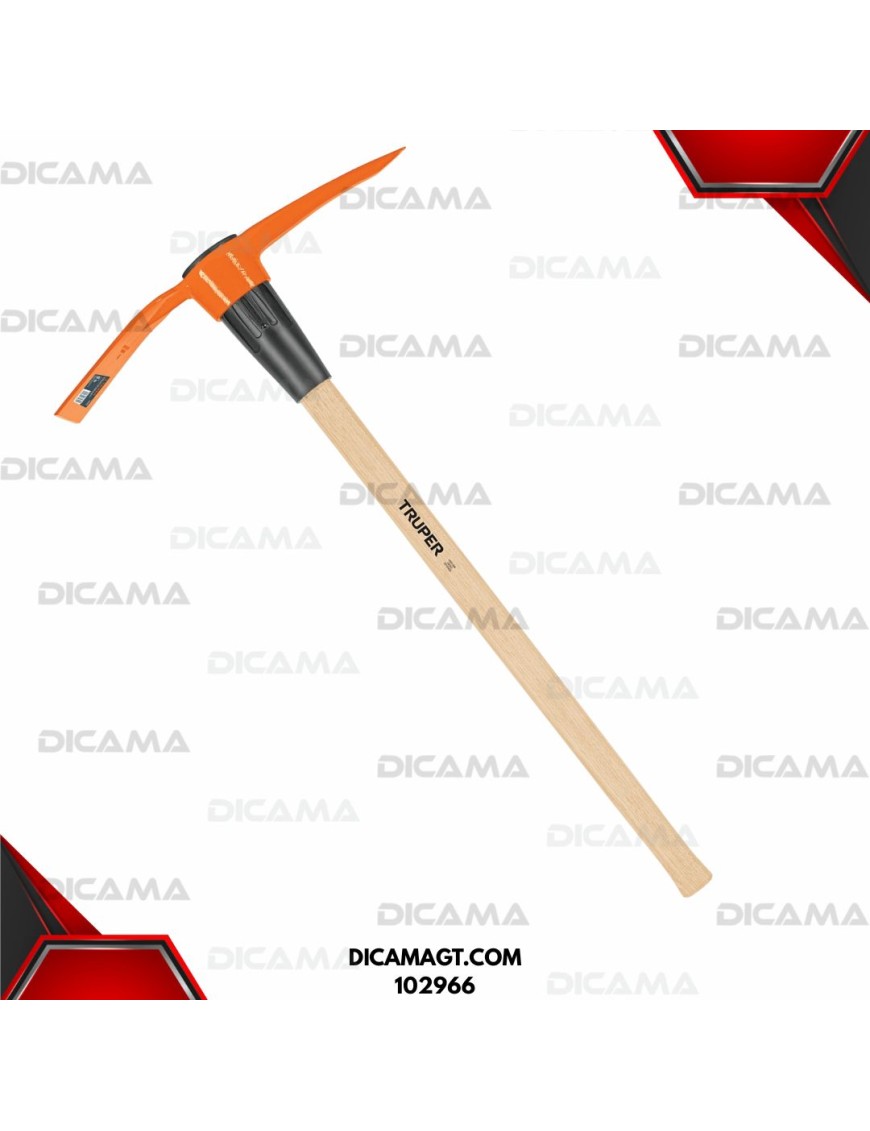 PIOCHA 5 LBS CON MANGO DE MADERA 36 PULGADAS TRUPER 102966