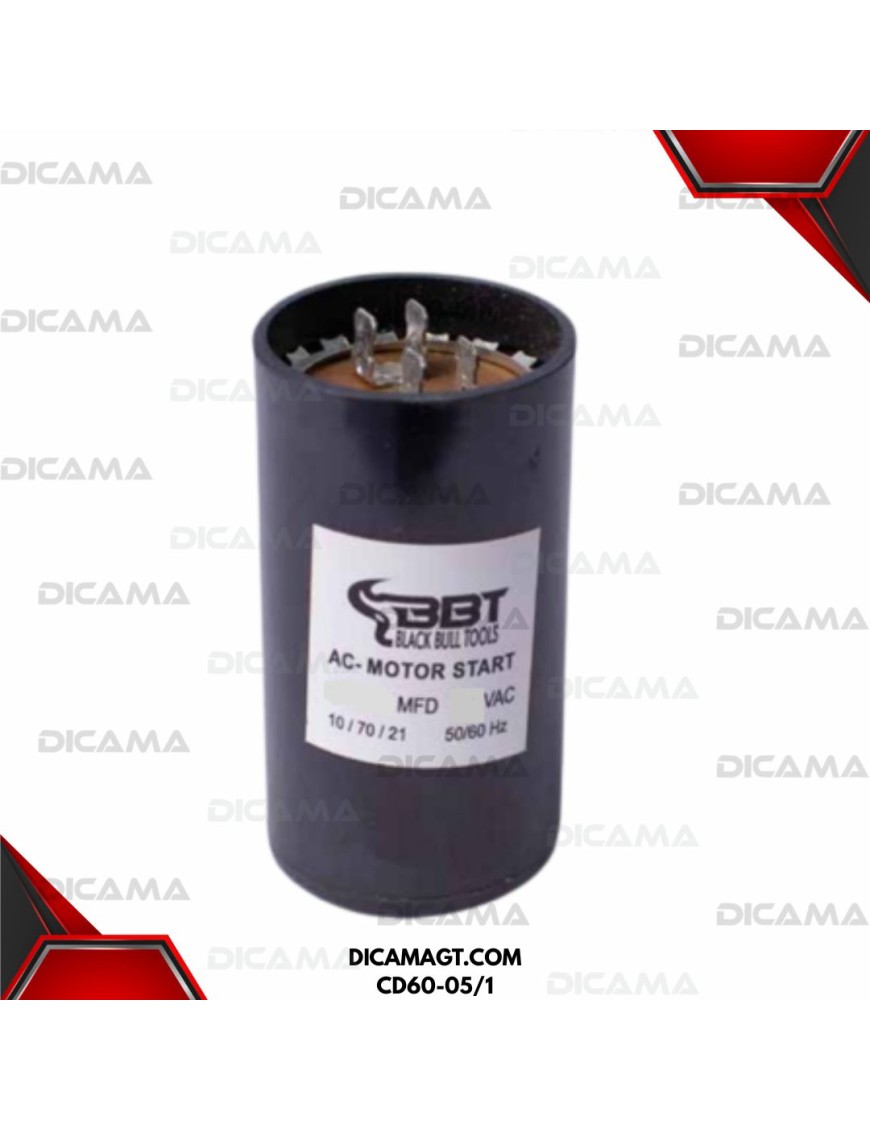 CAPACITOR 124-149 UF 125VAC BBT CD60-05/1