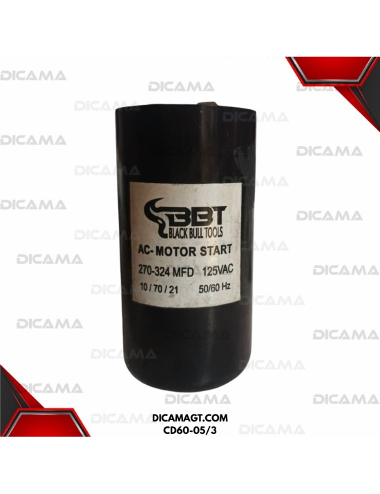 CAPACITOR 270-324 UF 125VAC BBT CD60-05/3