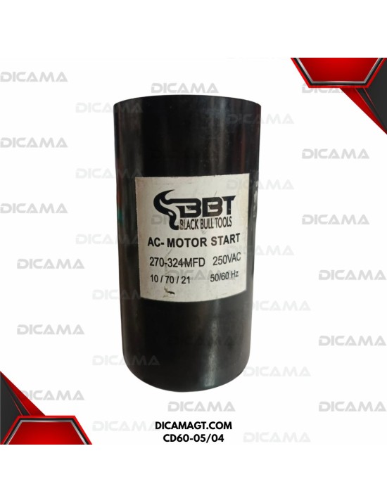 CAPACITOR 270-324 UF 250VAC BBT CD60-05/04