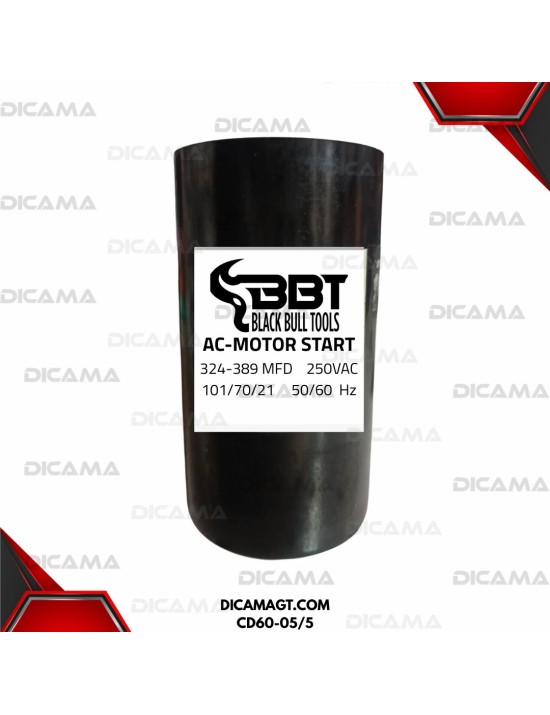 CAPACITOR 324-389 UF 250VAC BBT CD60-05/5