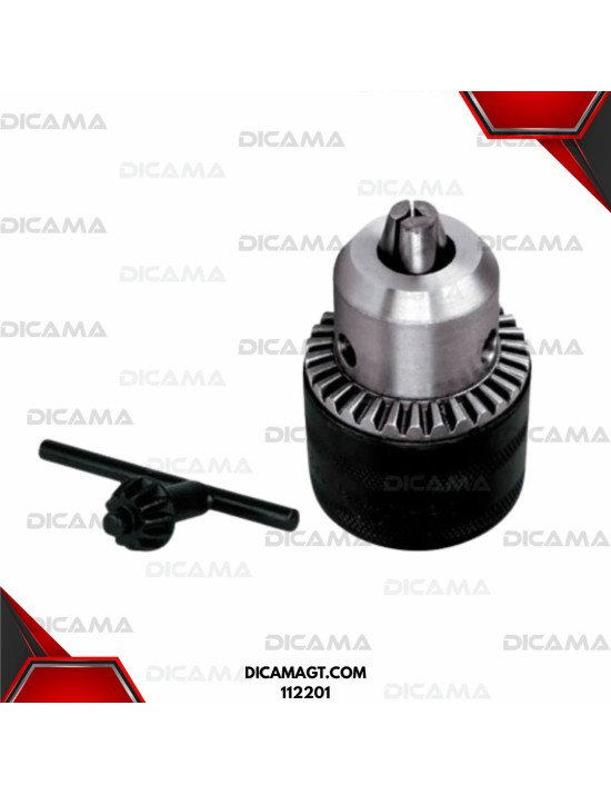 MANDRIL DE 1/2 12.7 MM CON LLAVE AKSI 112201