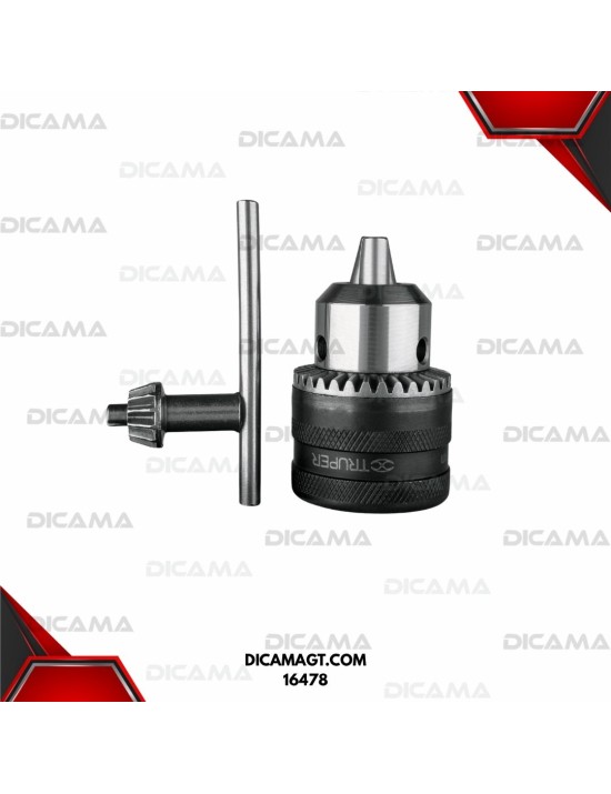MANDRIL DE 1/2 CON LLAVE TRUPER 16478