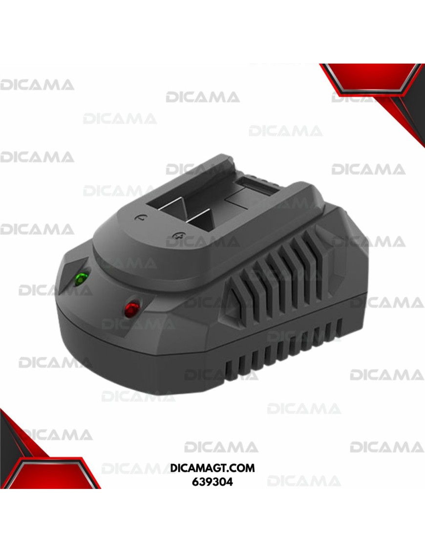 CARGADOR DE CARGA RAPIDA LI-ION 20V 4.0AH WOKIN 639304