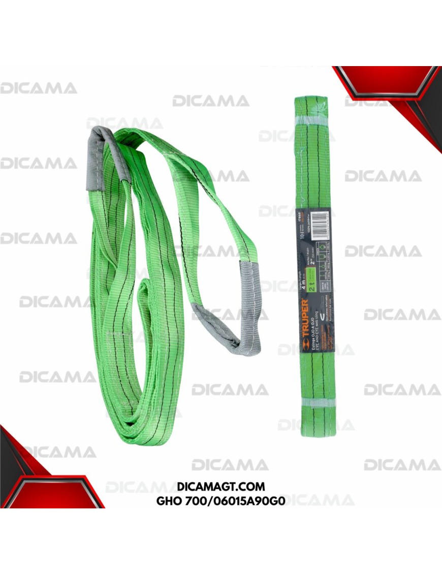 ESLINGA DE 2X 4M TRUPER 17868
