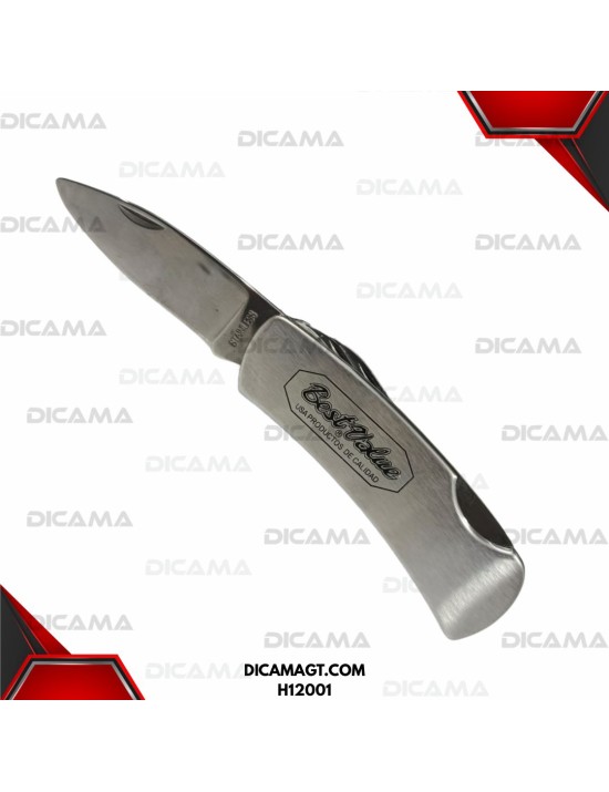 NAVAJA DE BOLSILLO ACERO INOXIDABLE BEST VALUE H12001