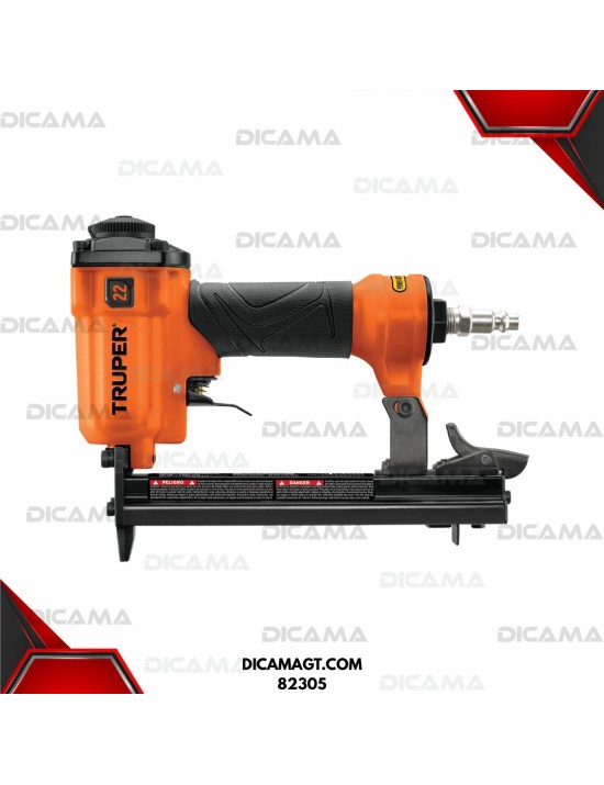 CLAVADORA ENGRAPADORA NEUMATICA CALIBRE 22 TRUPER 13177