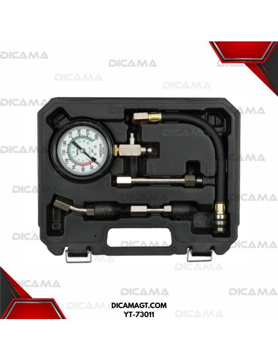 COMPRESIMETRO DE GASOLINA PARA  MOTORES 5 PCS YATO YT-73011